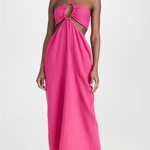 Mara Hoffman hot pink sundress, new with tags